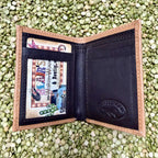 Men's Bifold Aztec-Inspired Beaded Wallet