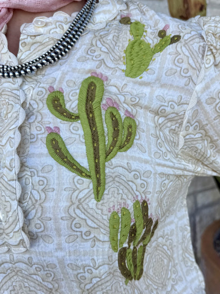 Ladies Cactus Top - NOPAL