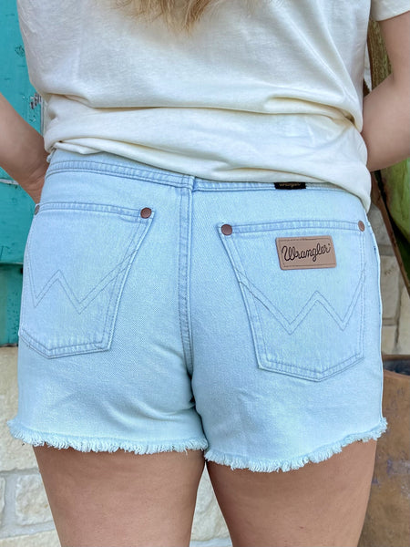 Ladies Cutoff Wrangler Shorts - 112373390
