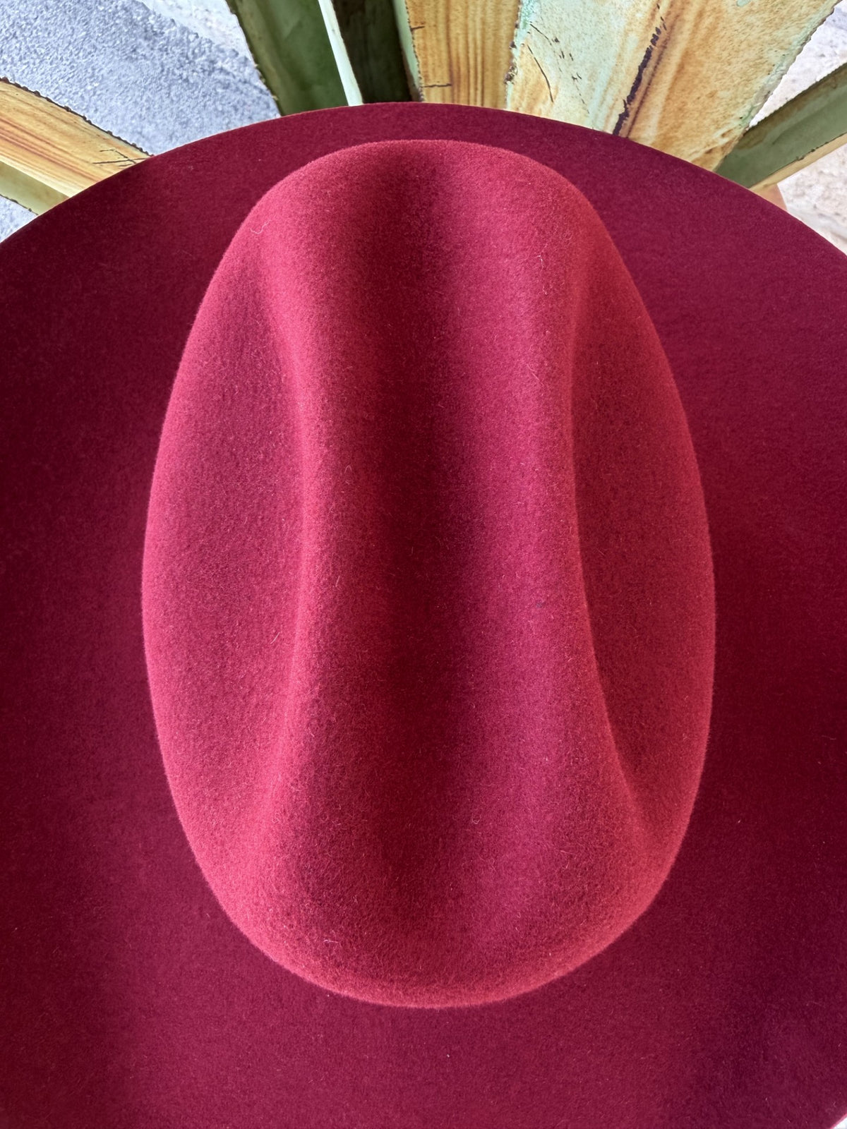 Women's Cranberry Cattleman Felt Hat