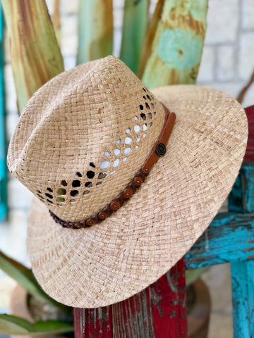 Airway Golf Danbury Vented Straw Hat
