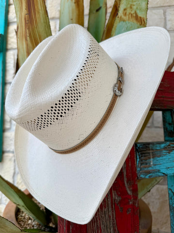 Arapaho 4.25 Airway Vented Shantung Straw Hat