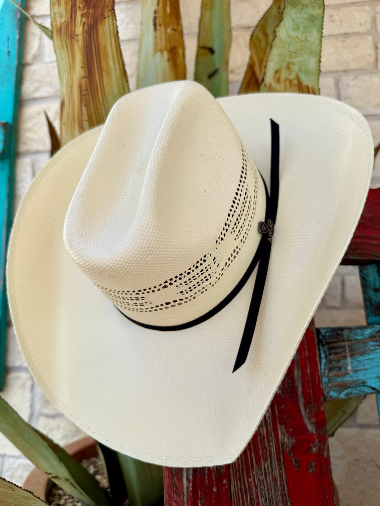 Bangora 4.25 Cattleman Airway Vented Straw Hat