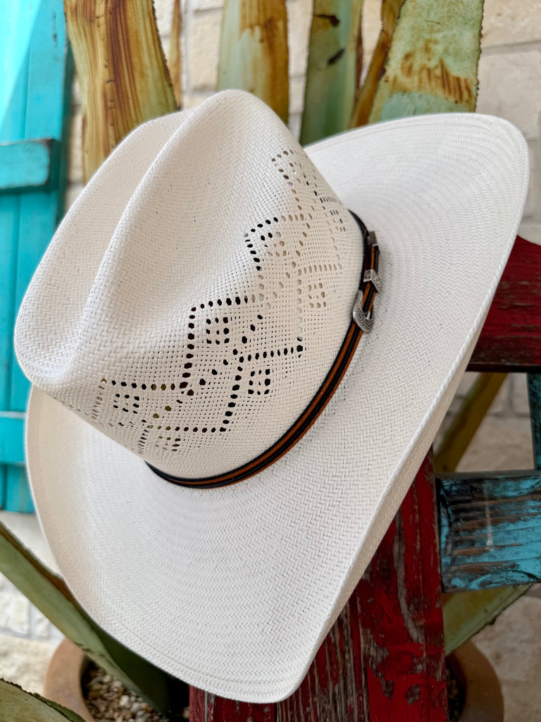 Baxter 4.25 Cattleman Vented Shantung Straw Hat