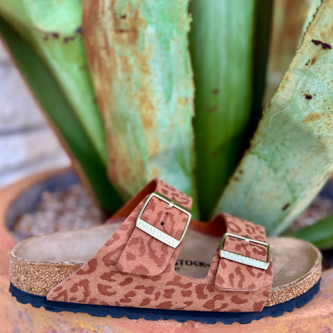 Birkenstock Arizona Leopard Print Sandal