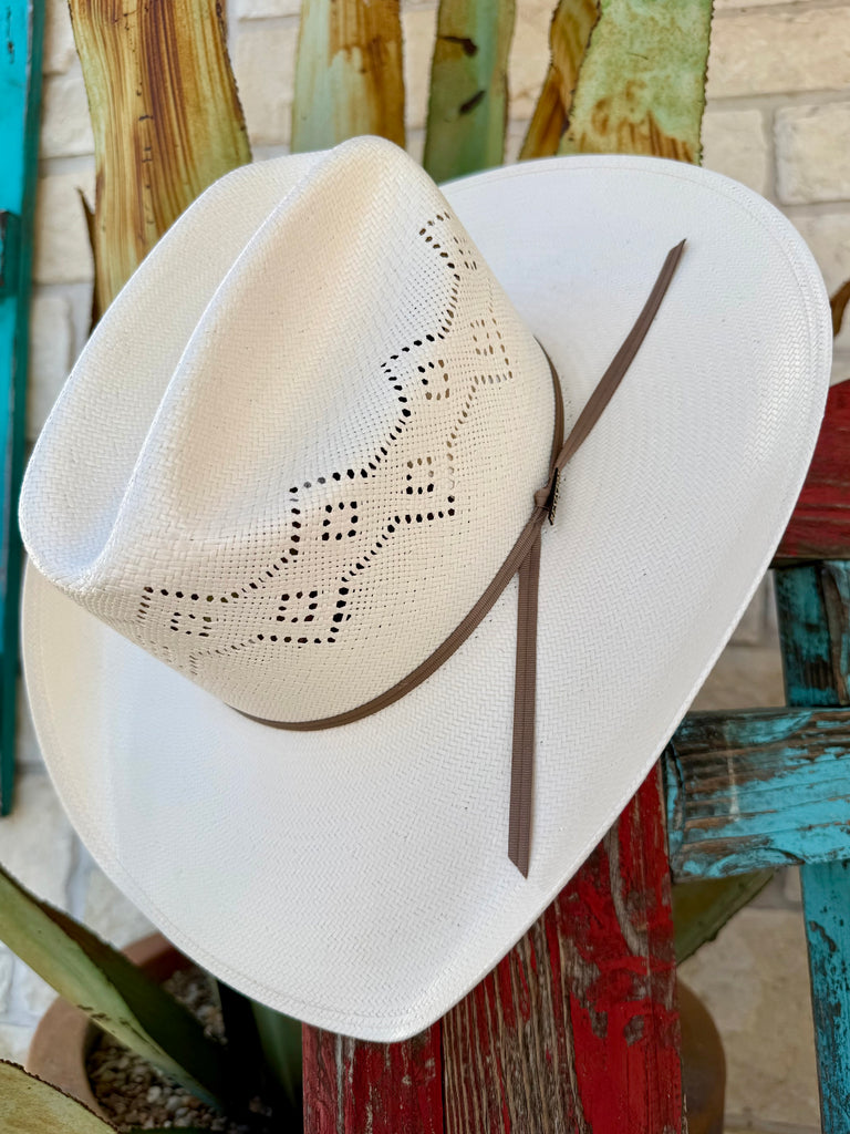 Brockbank Cattleman 4.25 Vented Shantung Straw Hat