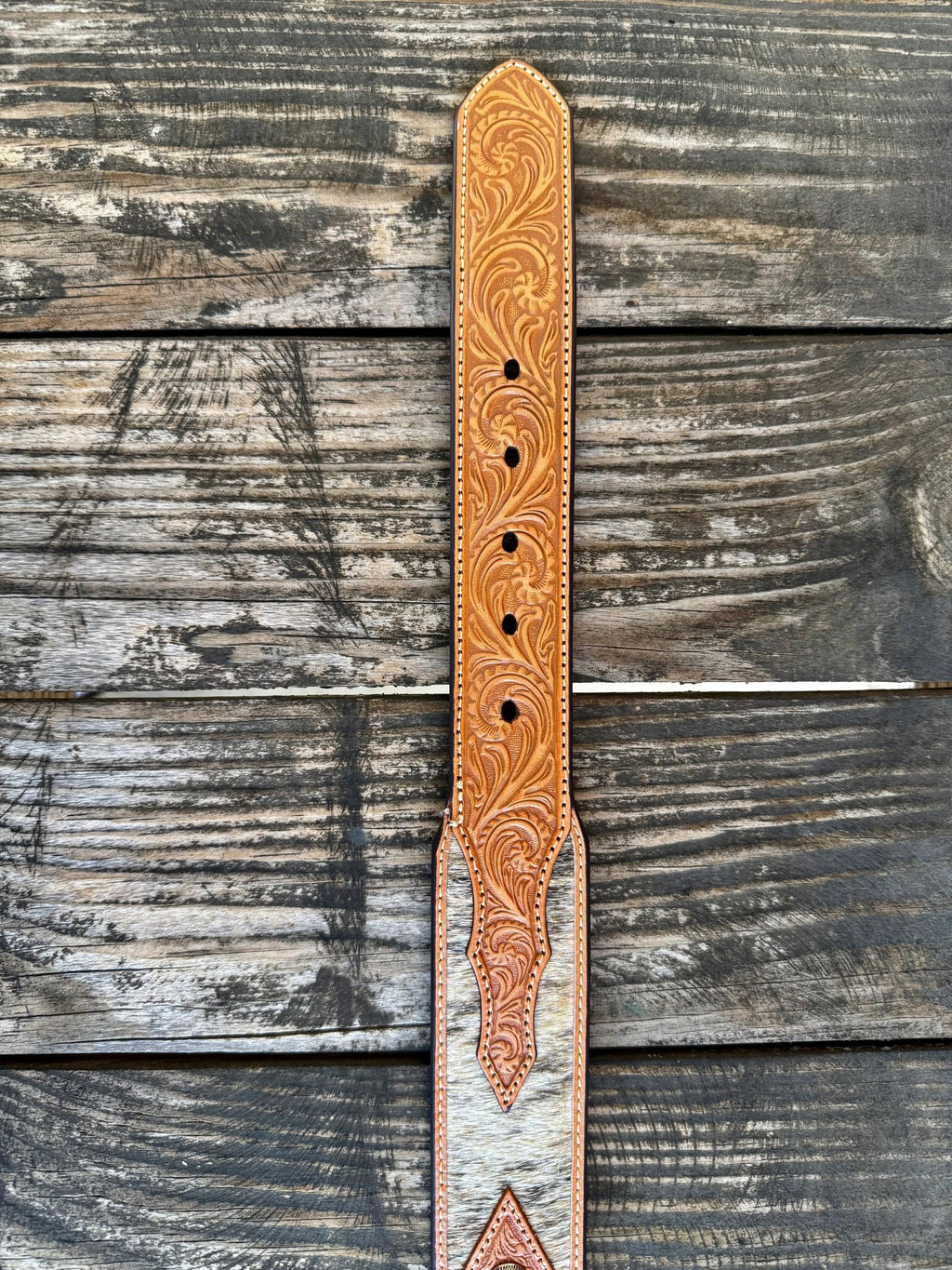 Men's Hair-On-Hide Belt