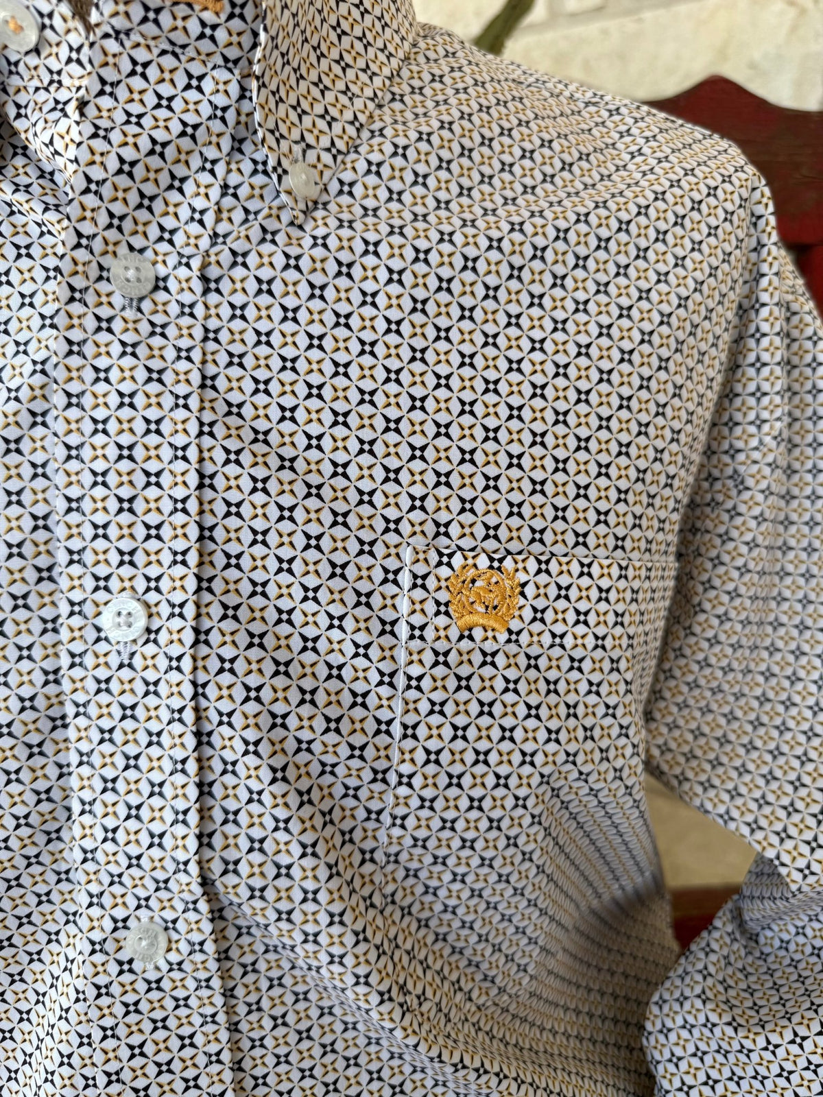 Men's Cinch Long Sleeve Western Shirt