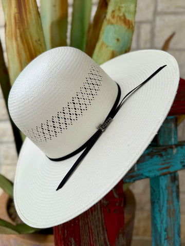 30X Open Crown Straw Hat