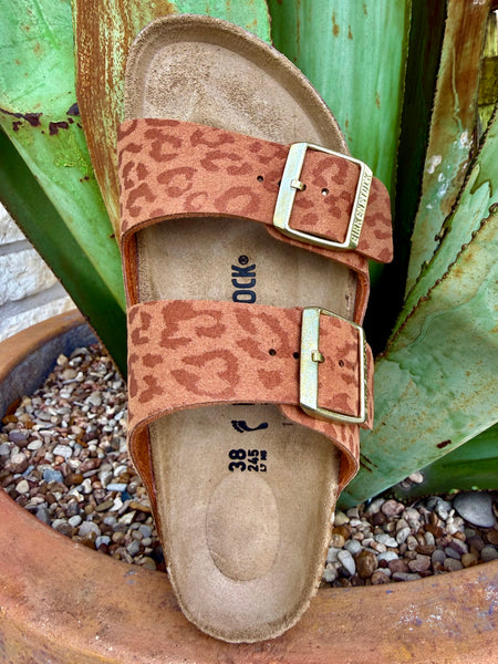 Birkenstock Arizona Leopard Print Sandal