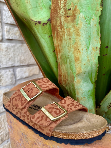 Birkenstock Arizona Leopard Print Sandal