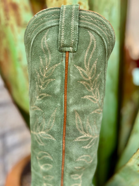 Women's Snip Toe Suede Western Boot