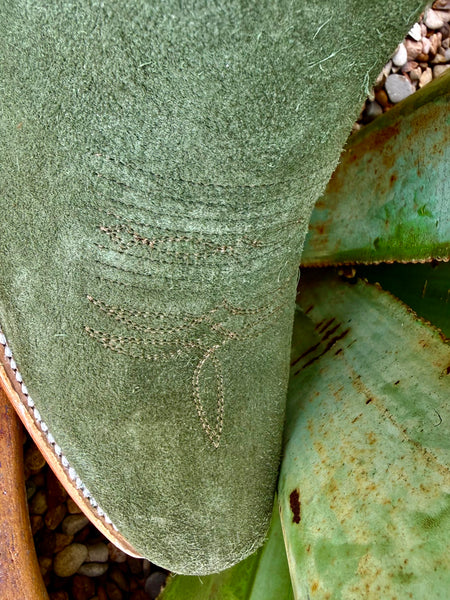 Women's Snip Toe Suede Western Boot