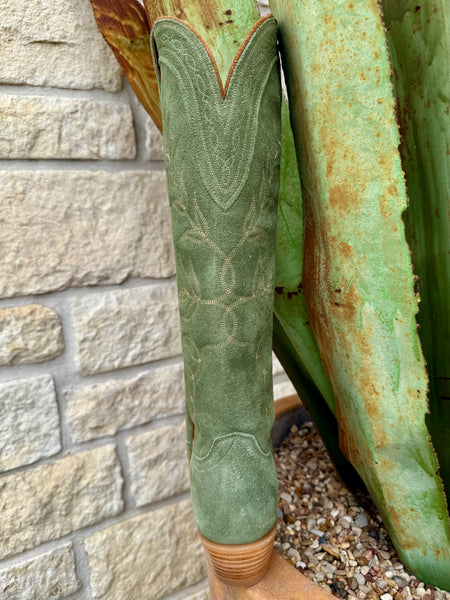 Women's Snip Toe Suede Western Boot