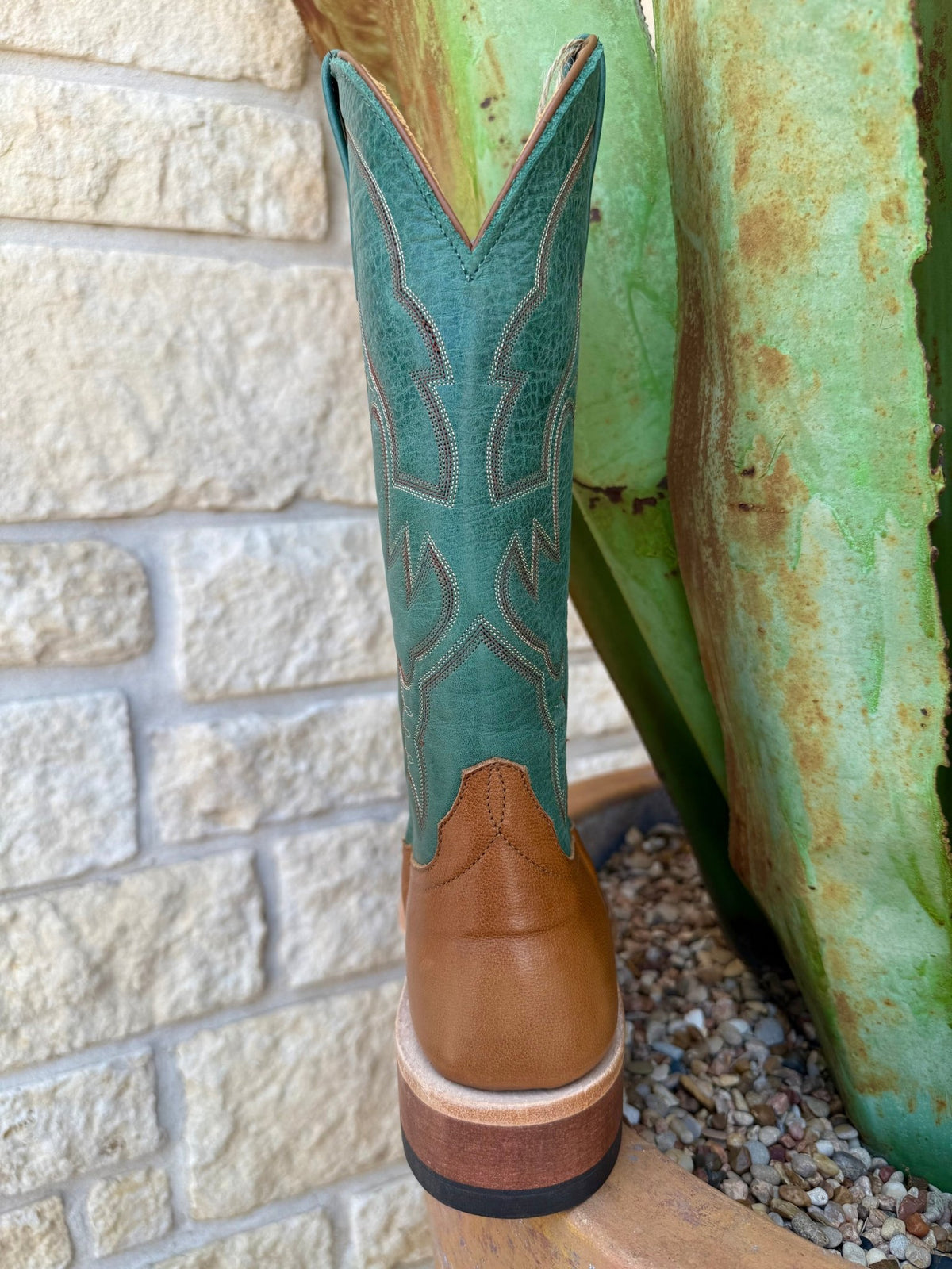 Men's Square Toe Goat Western Boot