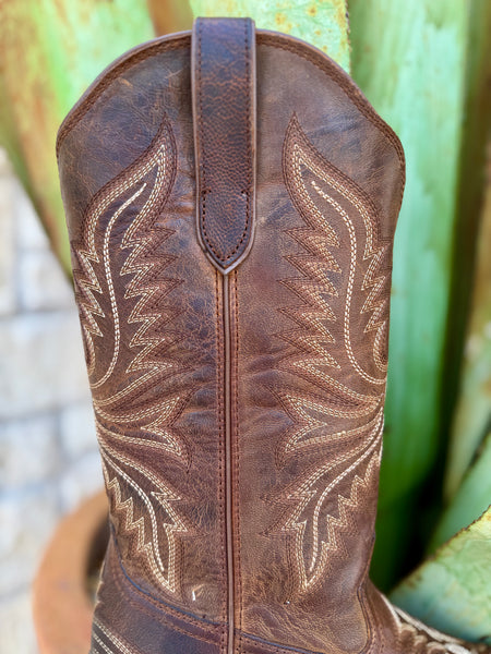 Collins Embroidered Western Boot