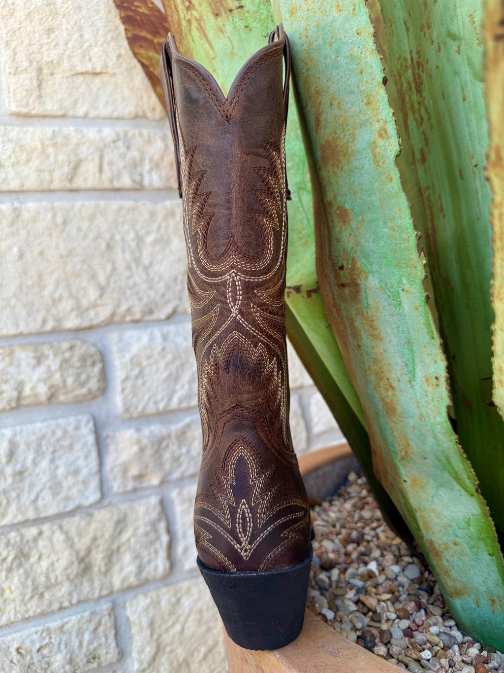 Collins Embroidered Western Boot
