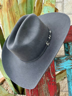 Resistol Charcoal 6X Fur Felt Hat RFLGAN524225 - Blair's Western Wear Marble Falls TX.