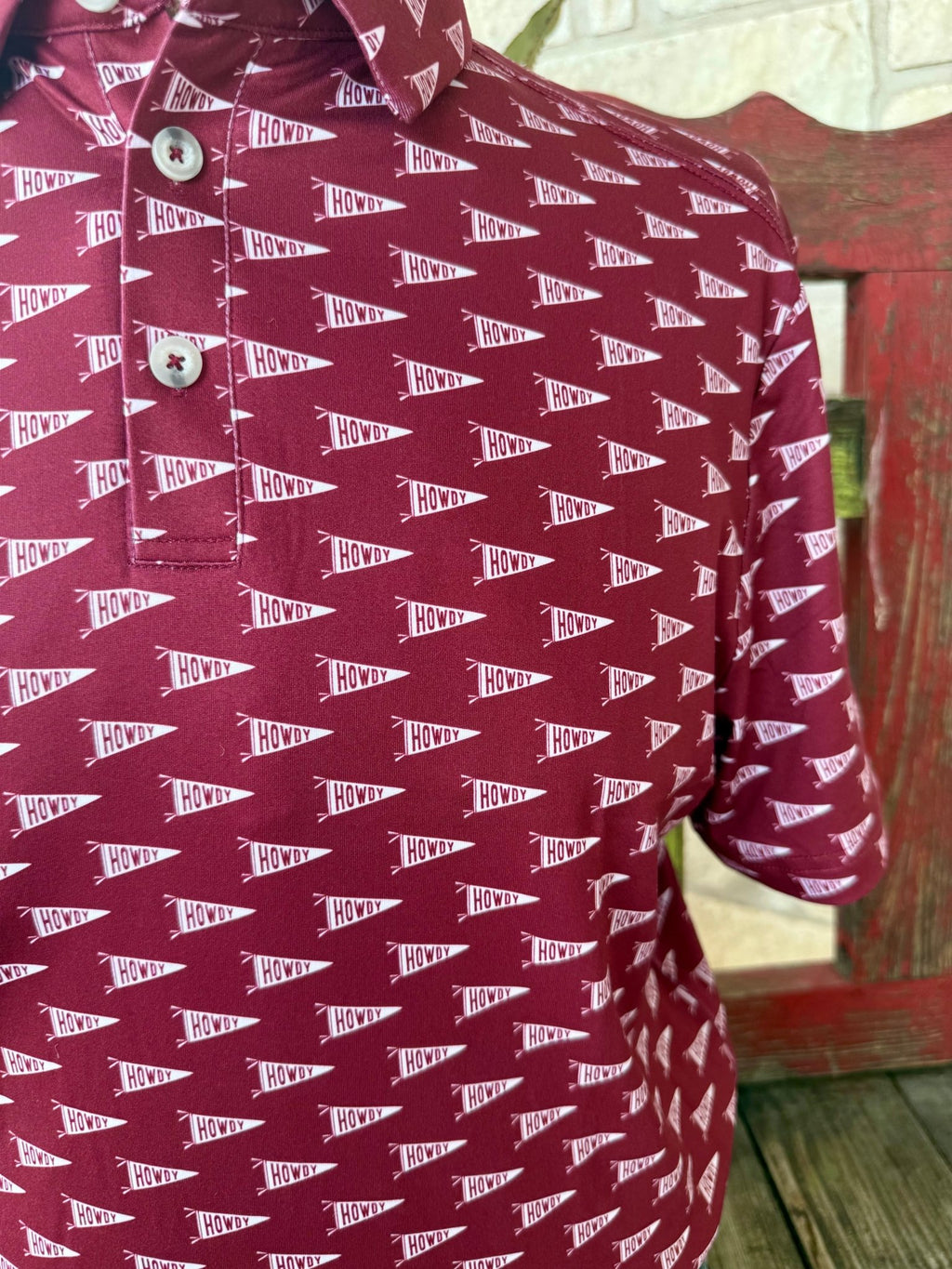 Men's Short Sleeve Howdy Pennant Pullover