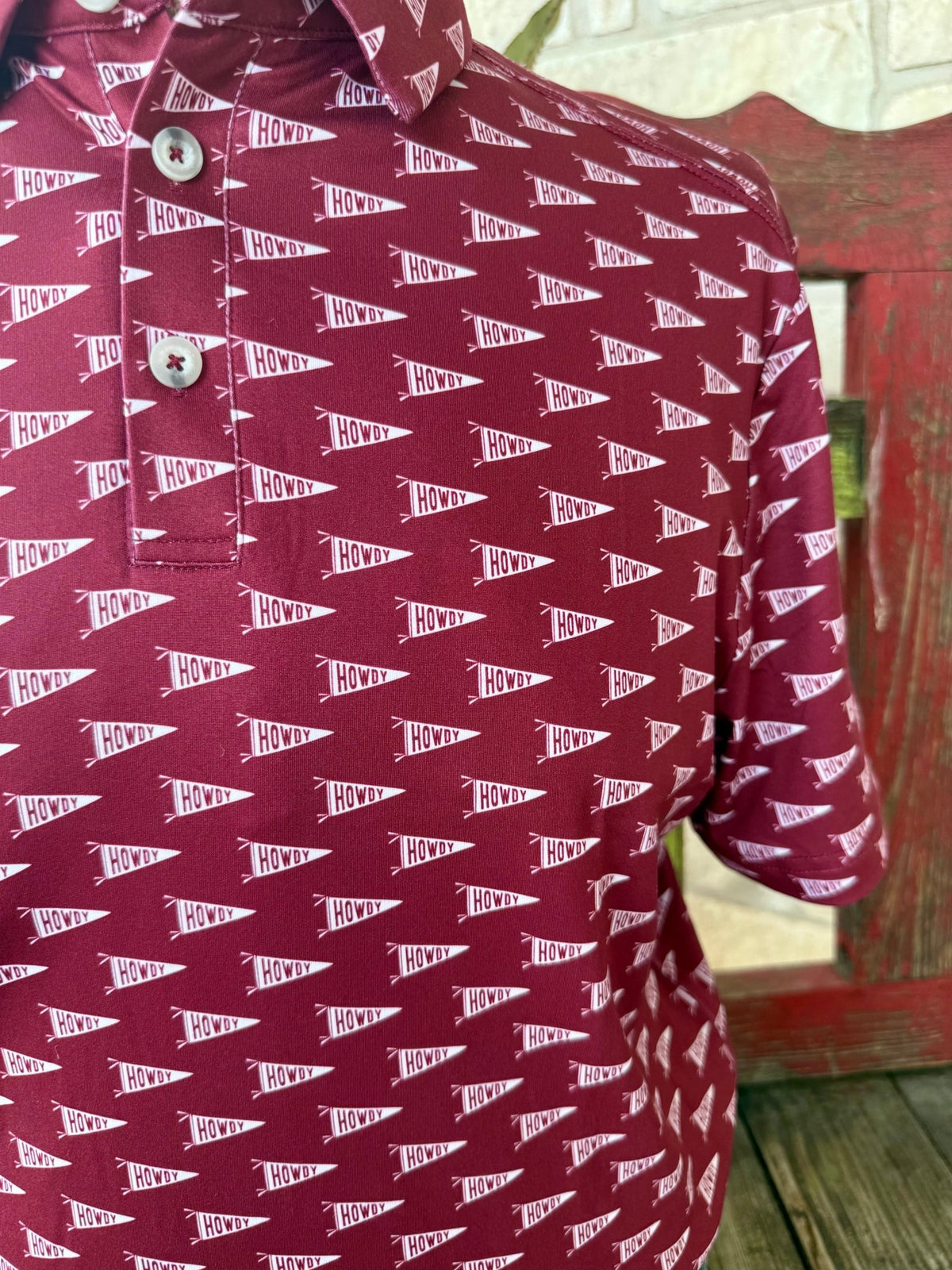 Men's Short Sleeve Howdy Pennant Pullover