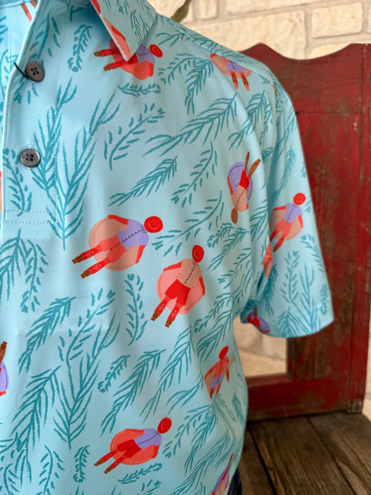 Men's River Float Short Sleeve Polo