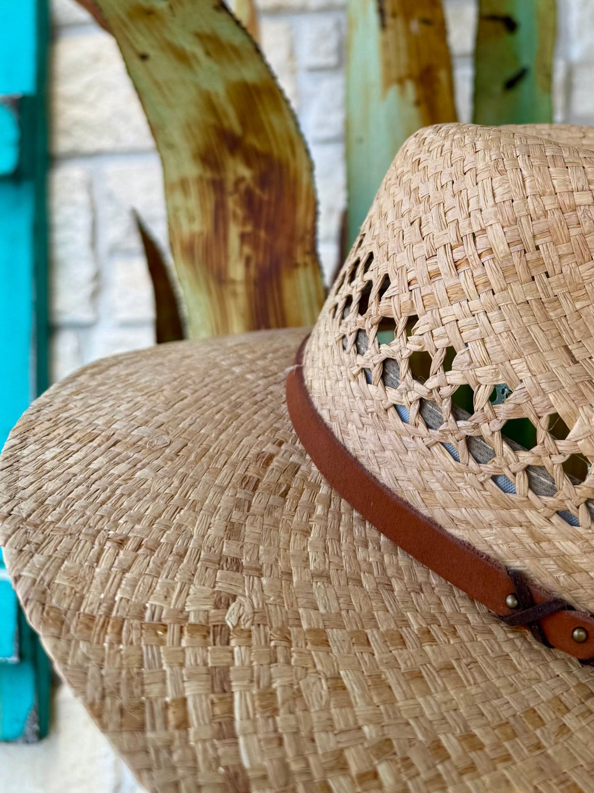 Airway Golf Danbury Vented Straw Hat