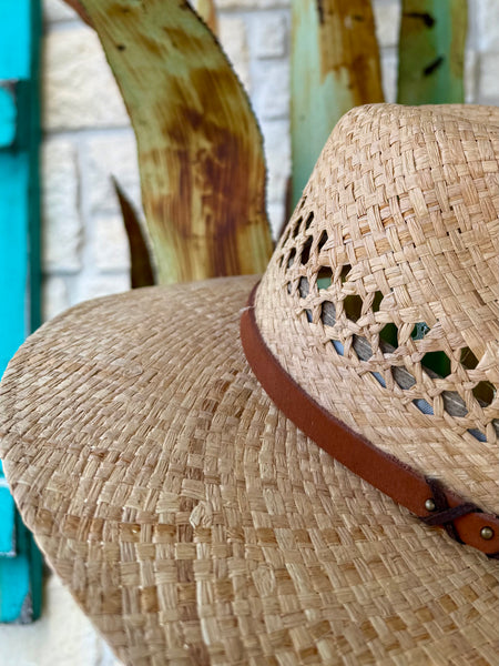 Airway Golf Danbury Vented Straw Hat