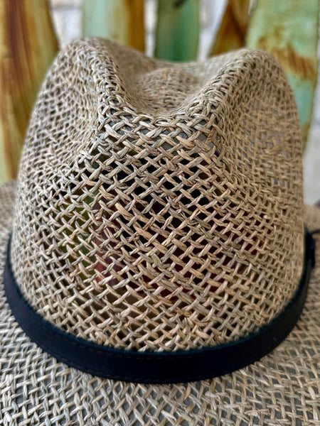 Baytown Golf Vented Straw Hat