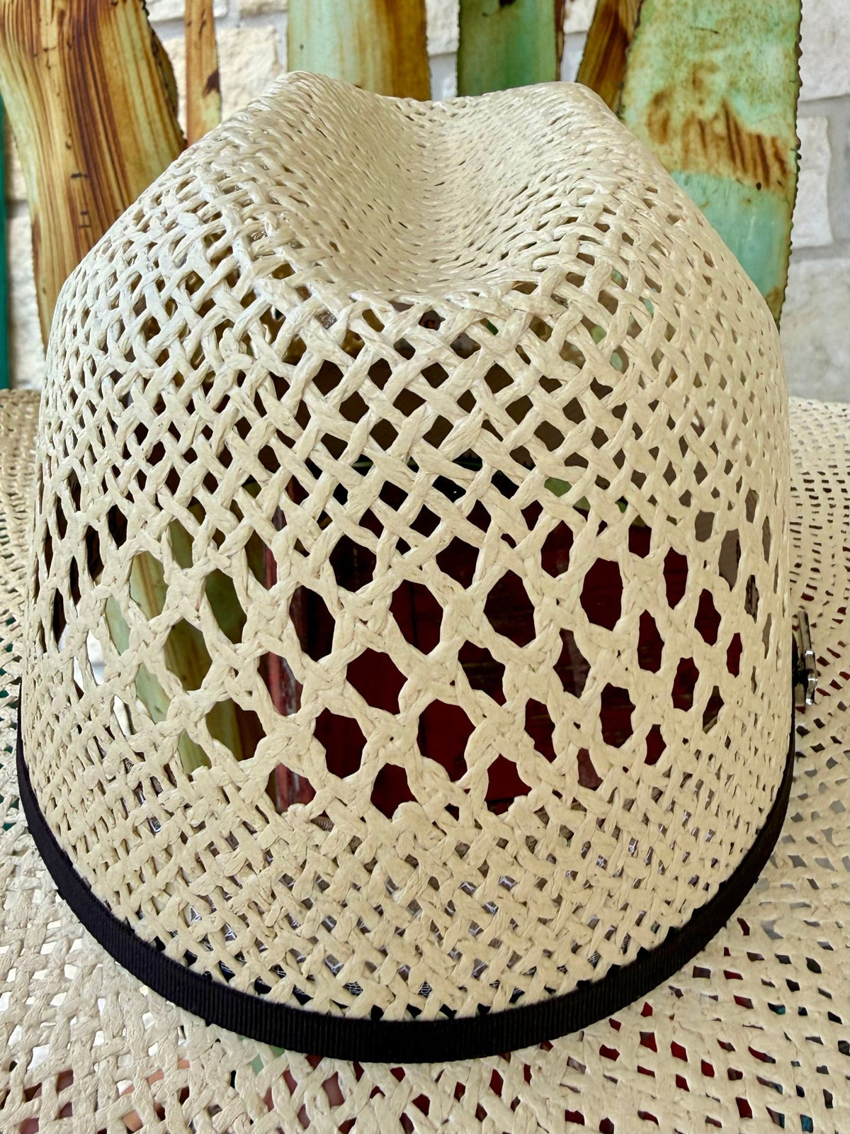 Jute 4.50 Airway Vented Straw Hat