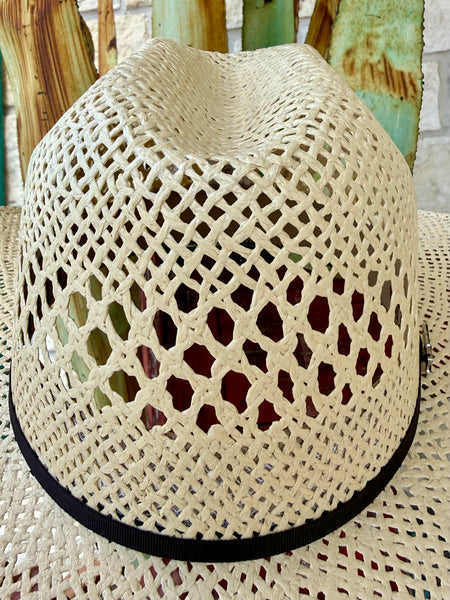 Jute 4.50 Airway Vented Straw Hat