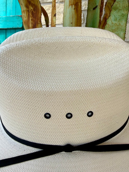 Spartan 10X 3.5 Shantung Straw Hat