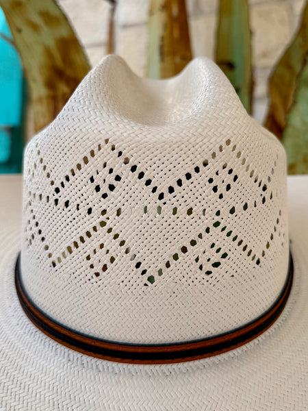 Baxter 4.25 Cattleman Vented Shantung Straw Hat