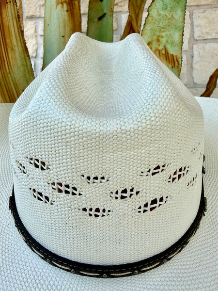 Bangora 4.25 Cattleman Vented Straw Hat