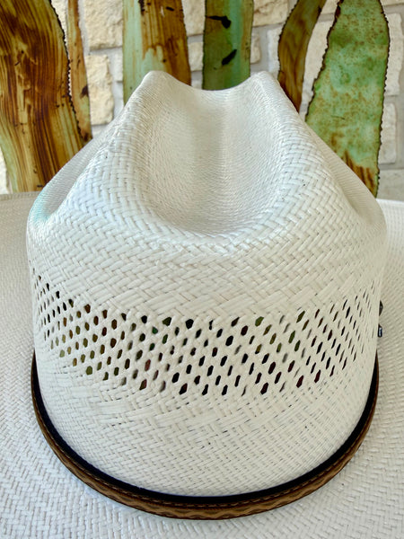 20X Cattleman 4.25 Airway Vented Straw Hat