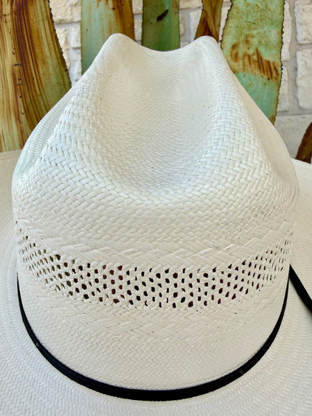 Spartan 10X 3.5 Vented Shantung Straw Hat