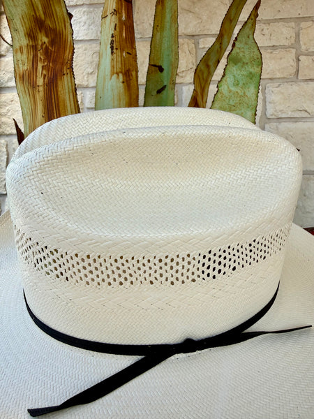 Spartan 10X 3.5 Vented Shantung Straw Hat