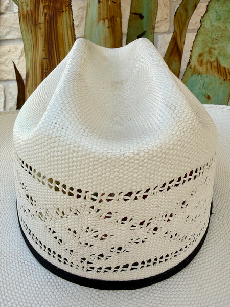 Premium Bangora 4.25 Airway Vented Straw Hat