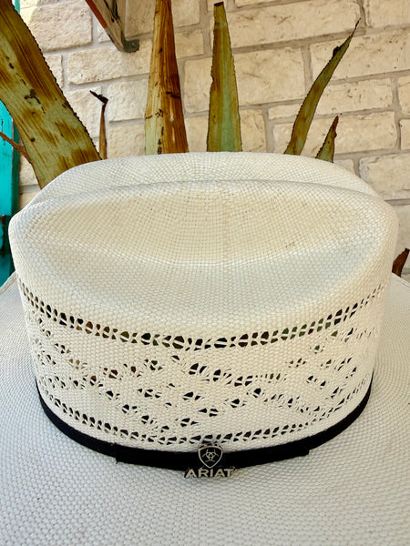 Premium Bangora 4.25 Airway Vented Straw Hat