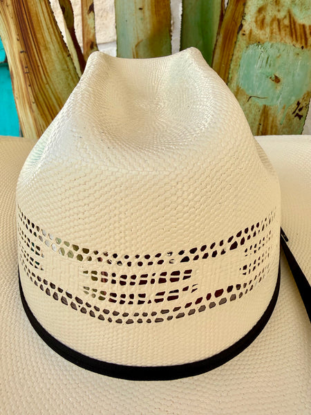 Bangora 4.25 Cattleman Airway Vented Straw Hat