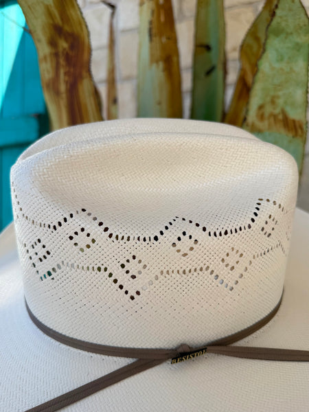 Brockbank Cattleman 4.25 Vented Shantung Straw Hat