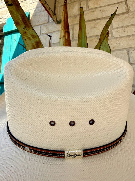 Kingman Cattleman 4.25 Shantung Straw Hat