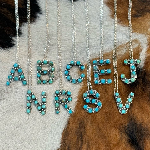 Bubble Letter Necklace - T320