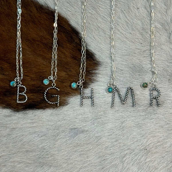 Letter Necklace - T3121