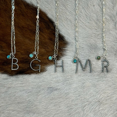 Letter Necklace - T3121