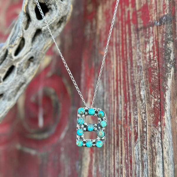 Bubble Letter Necklace - T320