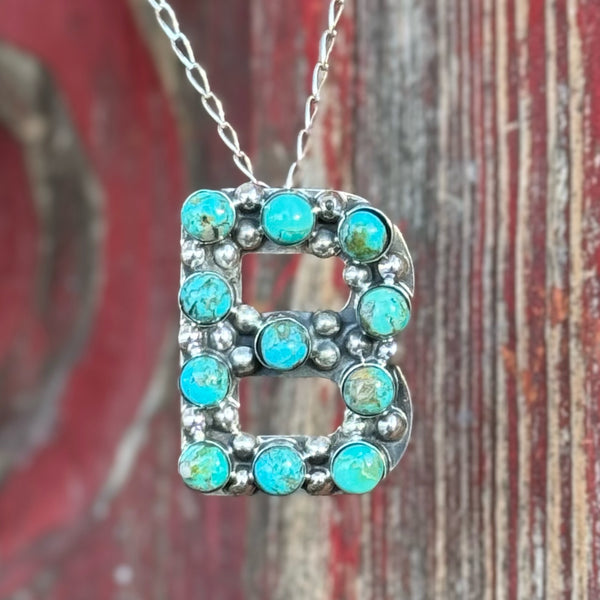 Bubble Letter Necklace - T320