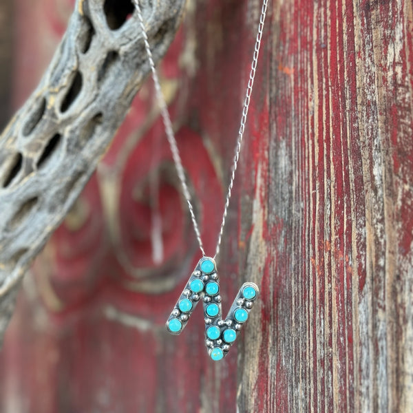 Bubble Letter Necklace - T320