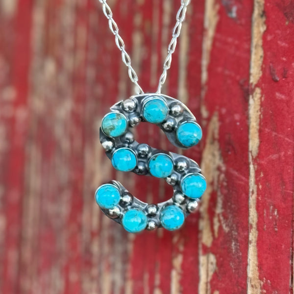 Bubble Letter Necklace - T320