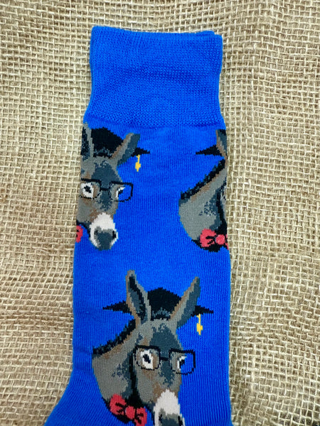 Men's Socks - MNC1629BLU