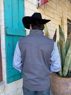 Men's Heather Gray Concealed Carry Bonded Vest